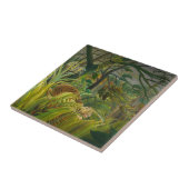 Carreau Henri Rousseau - Surpris ! (Côté)