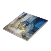 Carreau Henry Ossawa Tanner vole en Egypte (Côté)