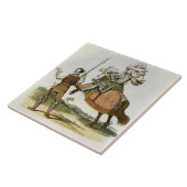 Carreau Henry VII, roi d'Angleterre (1457-1509) et un (Côté)