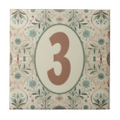 Carreau Herbe Boho personnalisable (Devant)