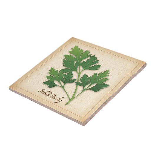 Carreau Herbe de persil italienne (Côté)