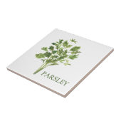 Carreau Herbe de persil verdure Cuisine culinaire vert (Côté)