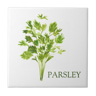 Carreau Herbe de persil verdure Cuisine culinaire vert