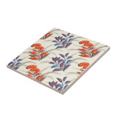 Carreau Herbes d'automne motif japonais (Côté)