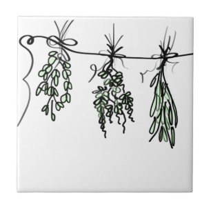 Carreau Herbes de jardin