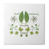 Carreau Herbes diverses (Devant)