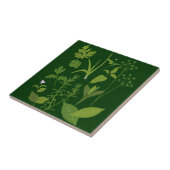 Carreau Herbes Tuile de cuisine (Côté)