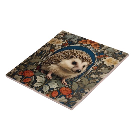 Carreau Hérisson élégant William Morris Inspiré (Côté)