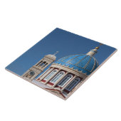 Carreau Hermoupolis, île de Syros, Grèce. Dôme bleu de (Côté)