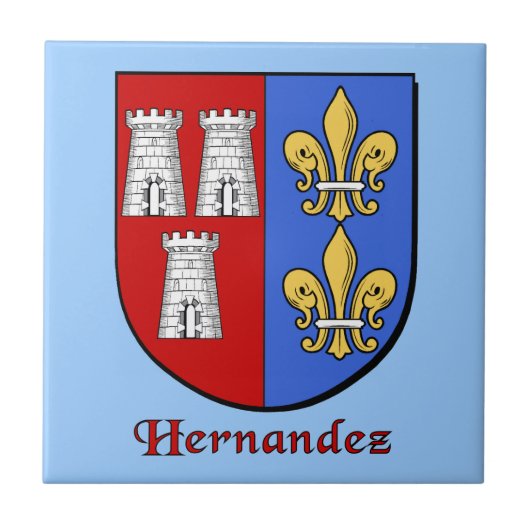 Carreau Hernandez Family Shield (Devant)