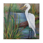 Carreau Héron dans le bayou (Devant)