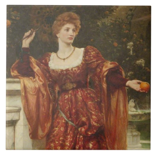 Carreau Hesperia (par Frank Dicksee) (Devant)