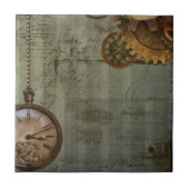 Carreau Heure Steampunk (Devant)