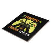 Carreau Heureux Merci Jeux Drôle (Côté)