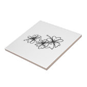 Carreau Hibiscus d'Hawaï (Côté)