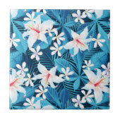 Carreau Hibiscus tropical (Devant)