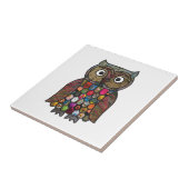 Carreau Hibou de patchwork (Côté)