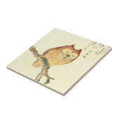 Carreau Hibou japonais vintage de l'impression | de (Côté)