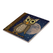 Carreau Hibou nocturne (Côté)