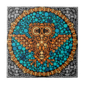Carreau Hibou sans fil, essai de perception des couleurs, (Devant)