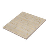 Carreau Hiéroglyphe égyptien de l'or antique (Côté)