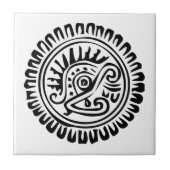 Carreau Hiéroglyphe mexicain(Maya) (Devant)