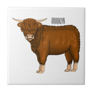 Carreau Highland cow