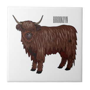 Carreau Highland cow