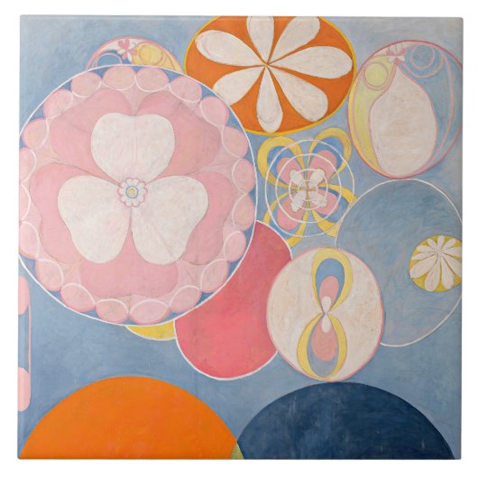 Carreau Hilma Af Klint Enfance Les Dix Plus Grands N° 2 (Devant)