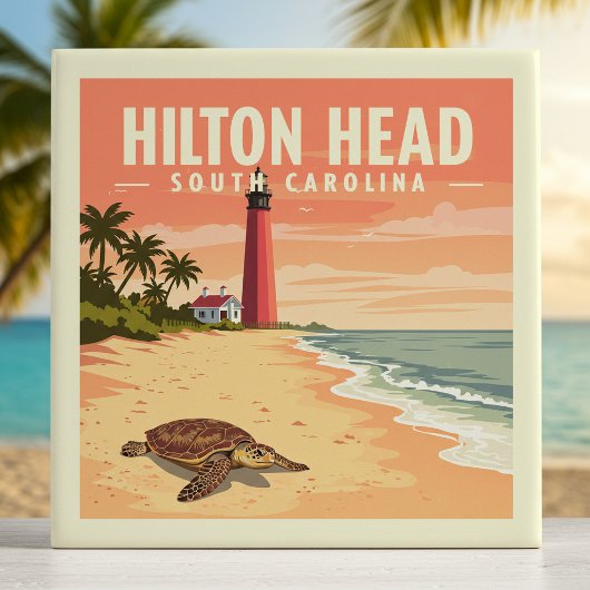 Carreau Hilton Head Caroline du Sud vintage