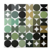 Carreau Hip demi-cercles Abstraits Fusion industrielle Art (Devant)