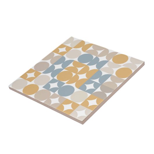 Carreau Hip demi-cercles Abstraits Fusion industrielle Art (Côté)