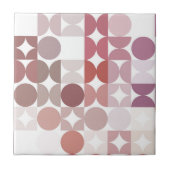 Carreau Hip demi-cercles Abstraits Fusion industrielle Art (Devant)