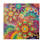 Carreau Hippie Super Techno Psychedelic Thunder_Cove (Devant)