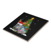 Carreau Hippo Fiona Arbre de Noël Hippopotame (Côté)