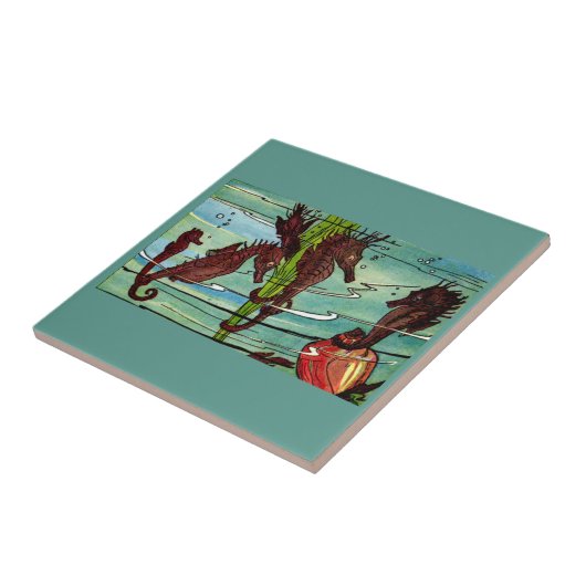 Carreau hippocampe (Côté)