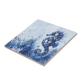 Carreau Hippocampe Coquillages (Côté)