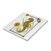 Carreau Hippocampe de Steampunk (Côté)
