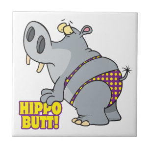 Carreau hippopotame hippo babt bikini