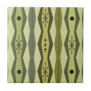 Carreau Histoire atomique Colonnes Abstraites Chartreuse v