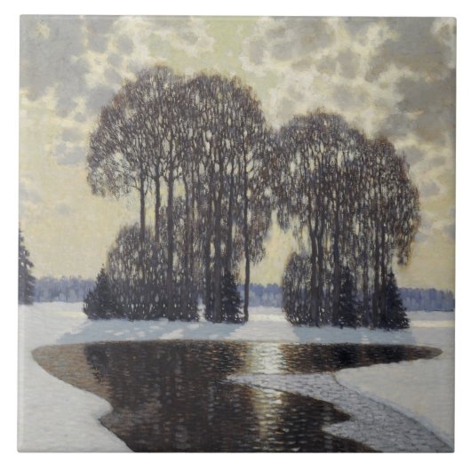 Carreau Hiver (par Vilhelms Purvitis) (Devant)