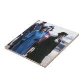 Carreau HM Queen Elizabeth II-Margaret Thatcher (Côté)