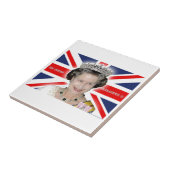 Carreau HM Queen Elizabeth II - Photo Pro (Côté)