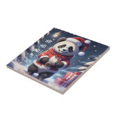 CARREAU HO.HO.HO PÈRE NOËL PANDA (Côté)