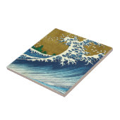 Carreau Hokusai Big Wave Japon Art japonais (Côté)