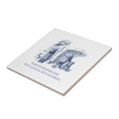 Carreau Hollandais Delft Wilhelm Busch Décor Joué Inspiré (Côté)