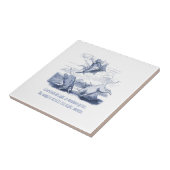 Carreau Hollandais Delft Wilhelm Busch Décor Joué Inspiré (Côté)