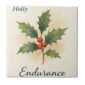 Carreau Holly — Endurance (Devant)