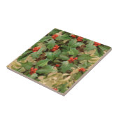 Carreau Holly Tree Noël Vintage (Côté)