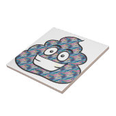 Carreau hologramme émoji (Côté)